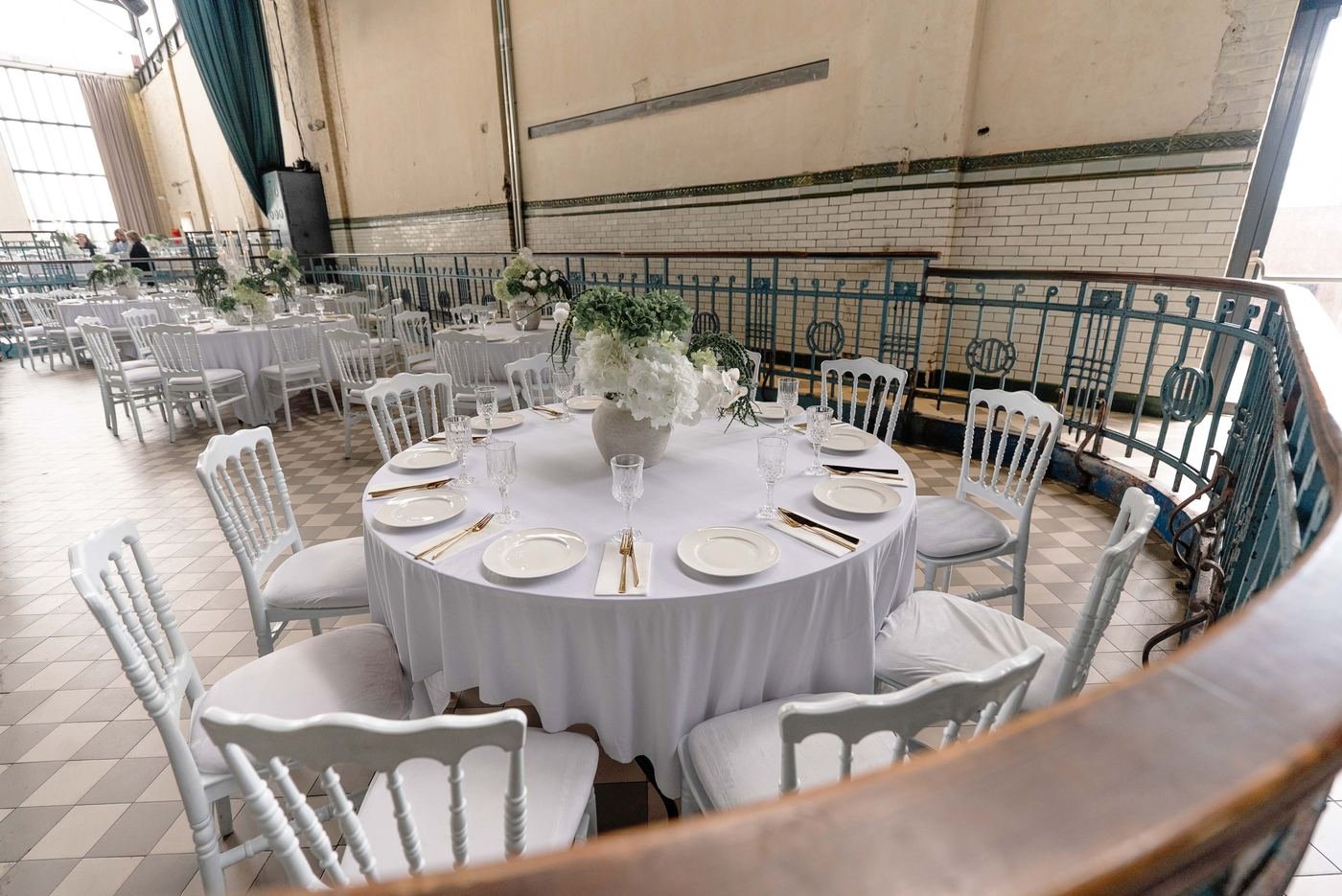 Zaal aangekleed door Royal Decor
