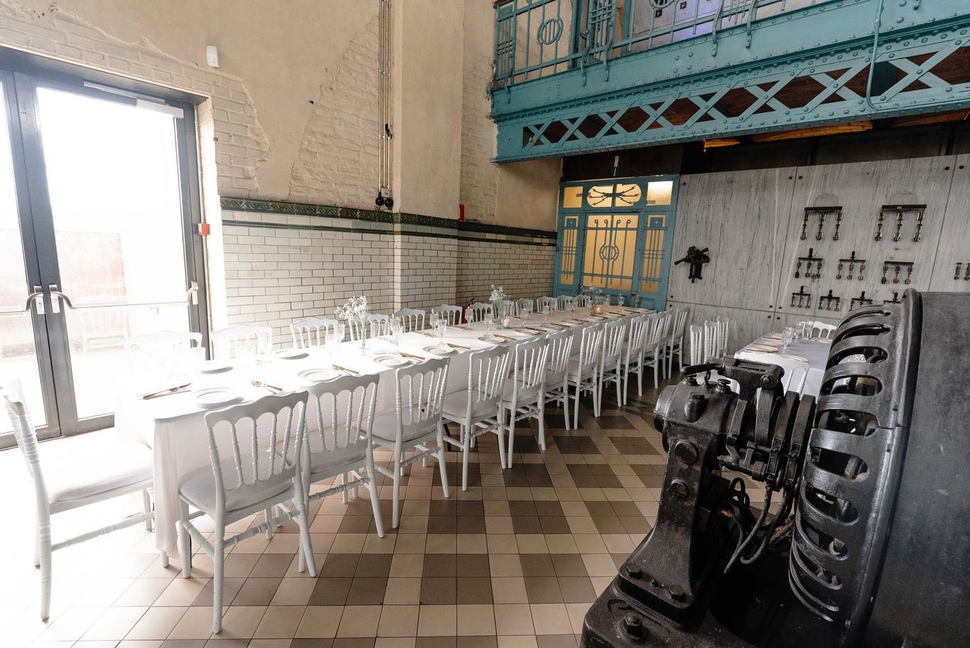 Zaal aangekleed door Royal Decor