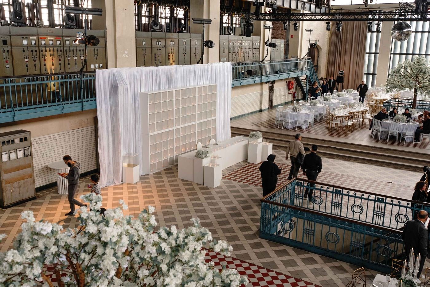 Zaal aangekleed door Royal Decor