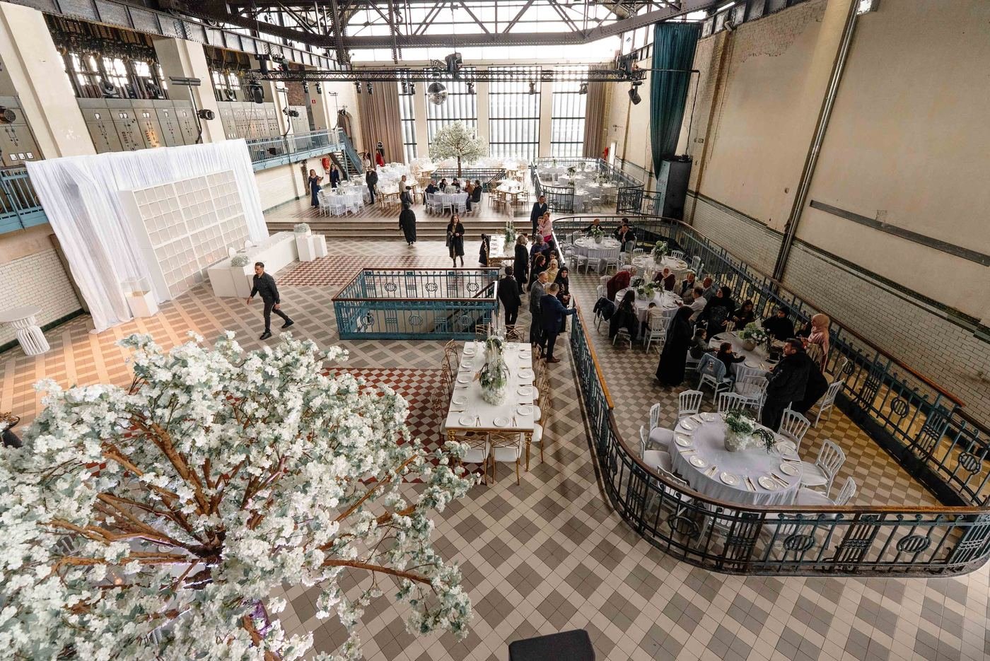 Zaal aangekleed door Royal Decor