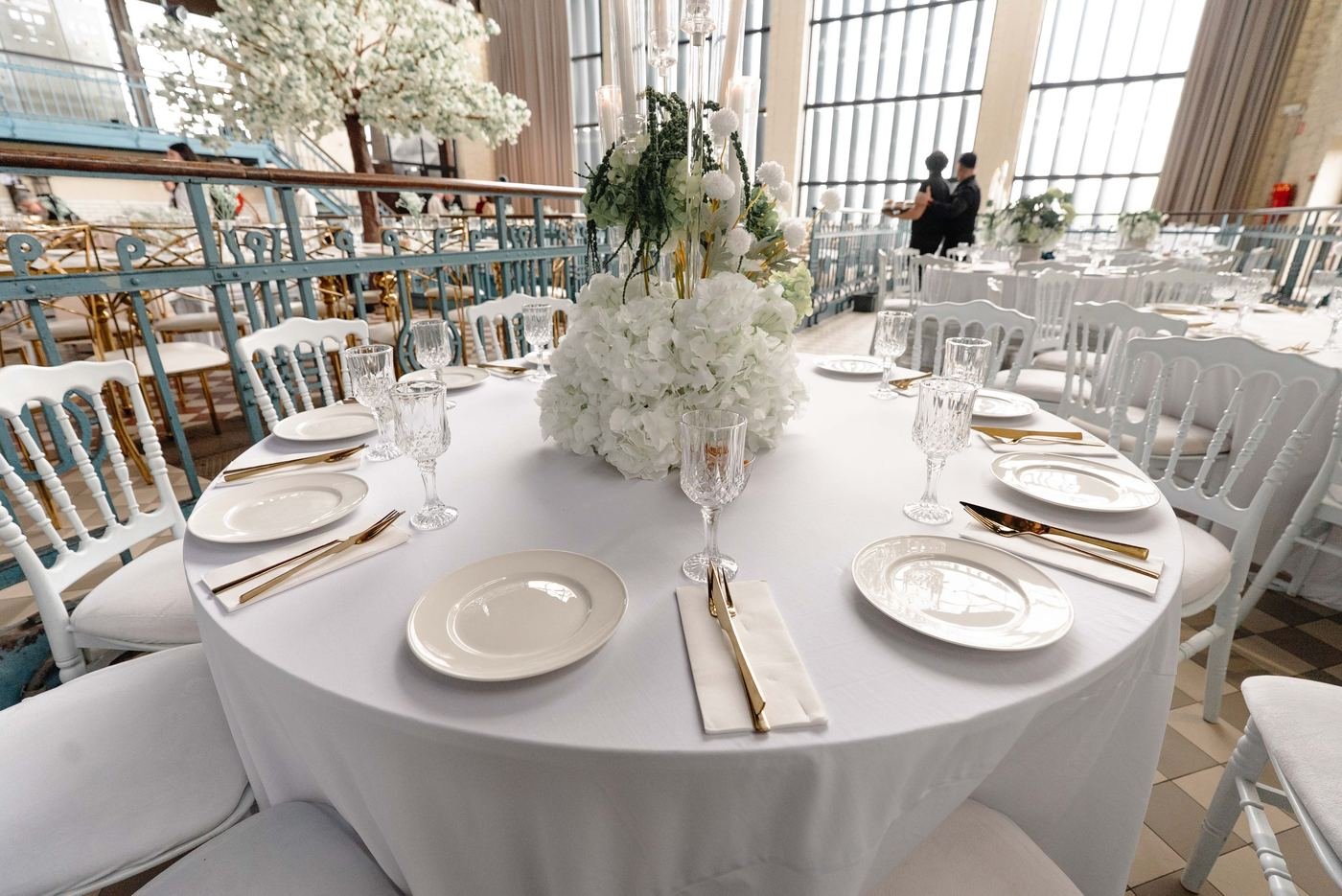 Zaal aangekleed door Royal Decor
