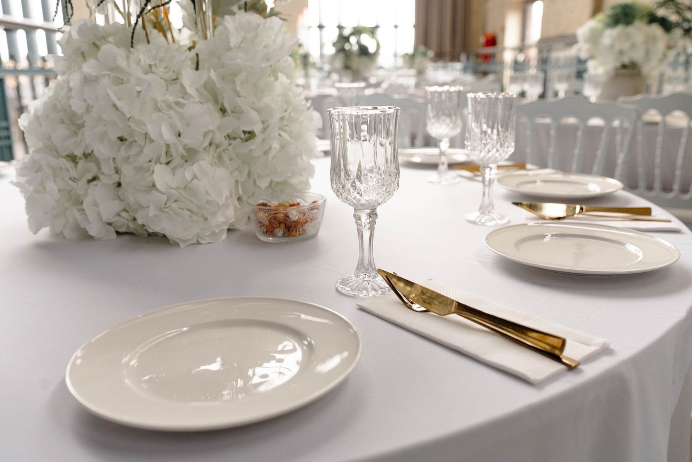 Zaal aangekleed door Royal Decor