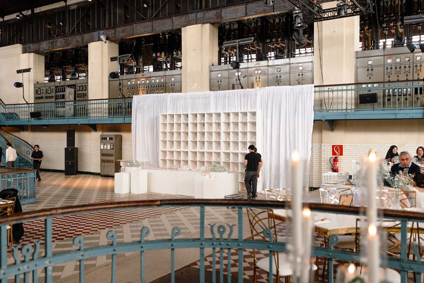 Zaal aangekleed door Royal Decor