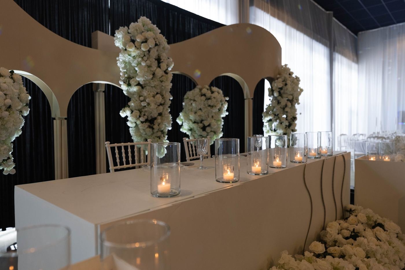 Zaal aangekleed door Royal Decor