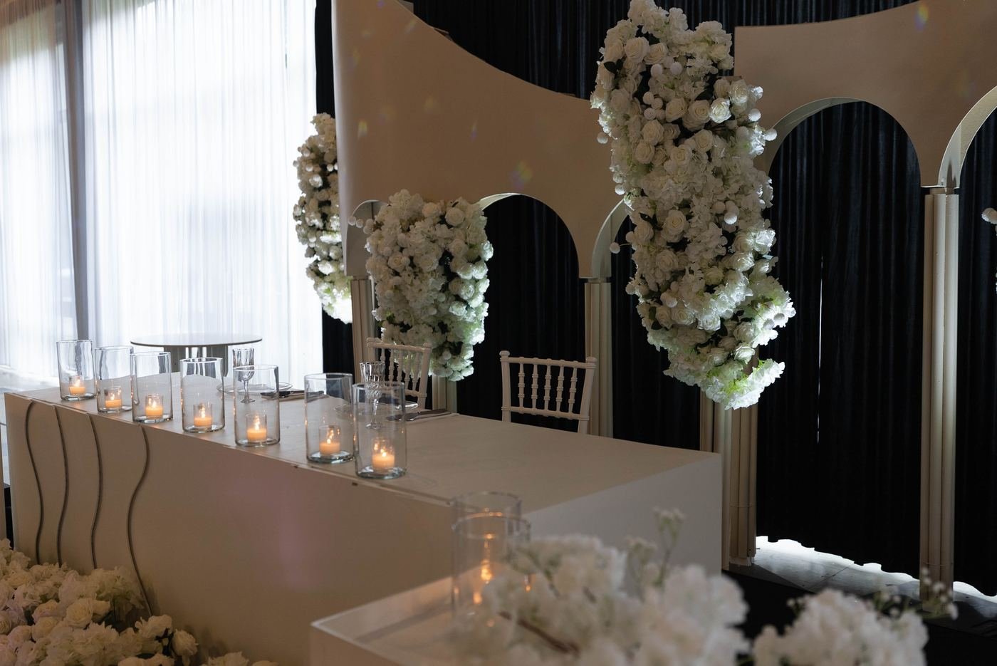 Zaal aangekleed door Royal Decor