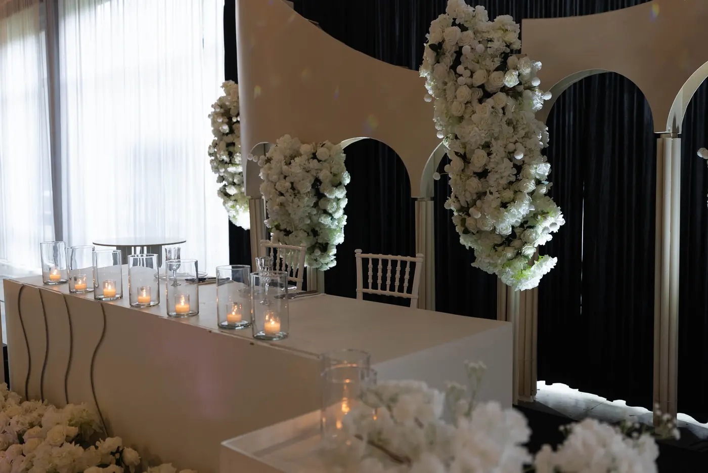 Zaal aangekleed door Royal Decor