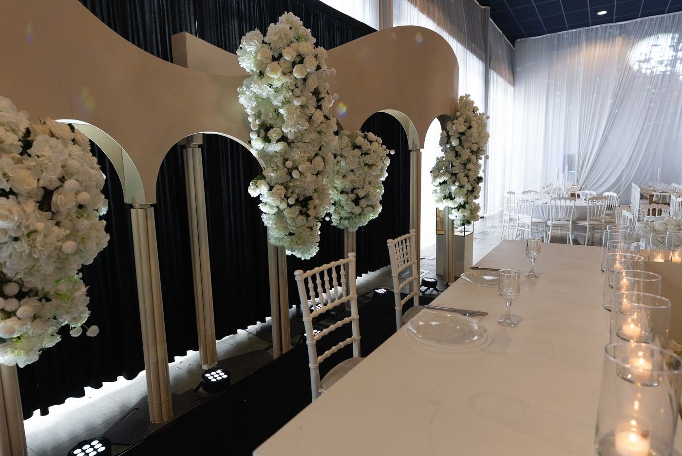 Zaal aangekleed door Royal Decor