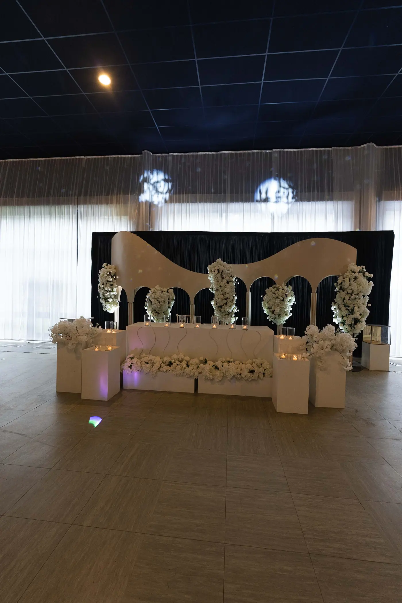 Zaal aangekleed door Royal Decor