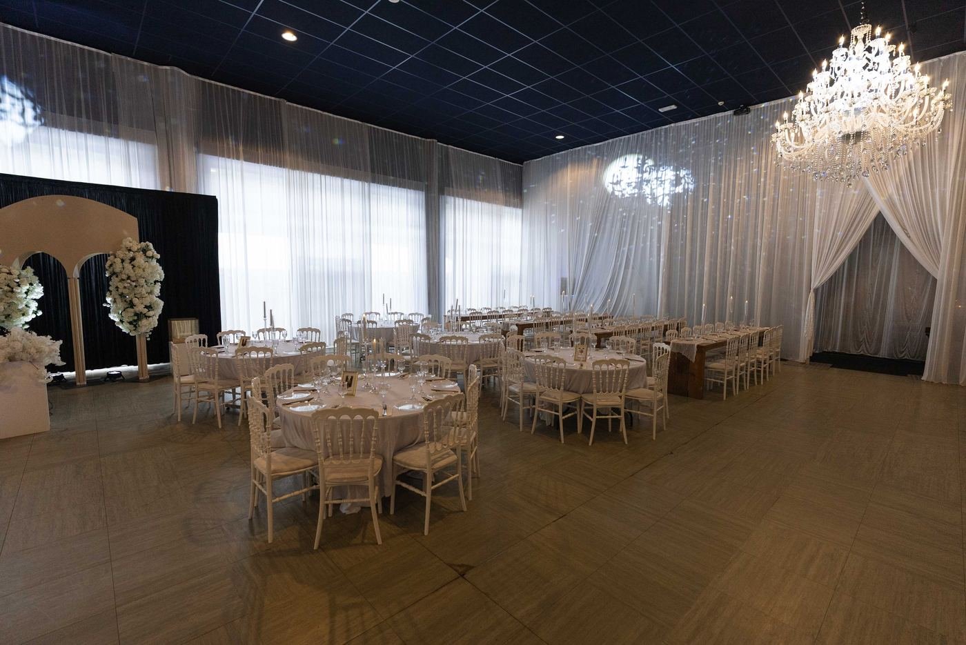 Zaal aangekleed door Royal Decor