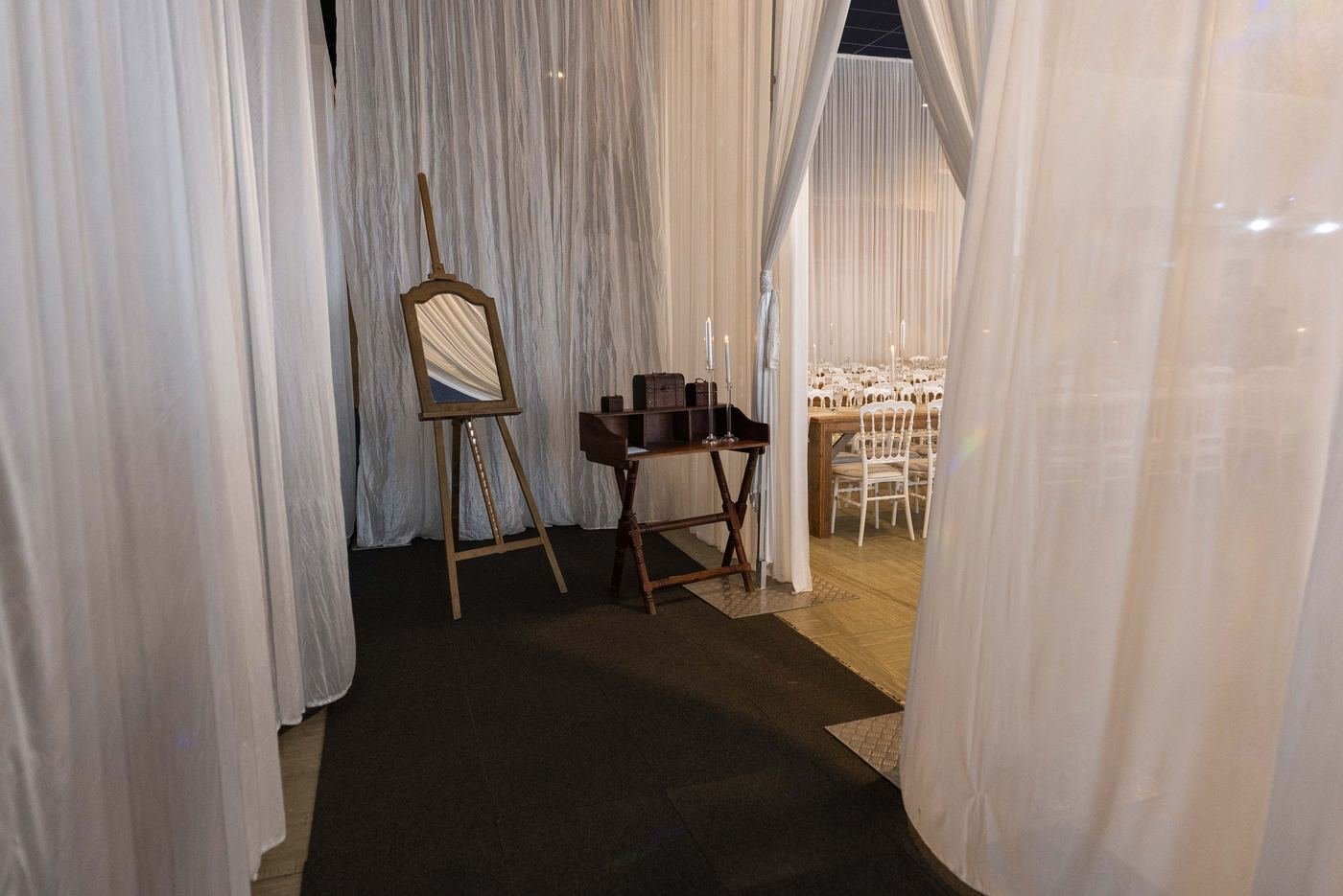 Zaal aangekleed door Royal Decor