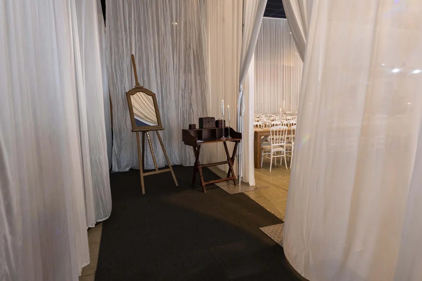 Zaal aangekleed door Royal Decor