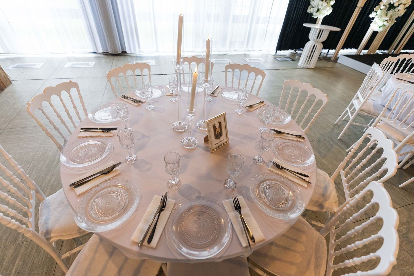 Zaal aangekleed door Royal Decor