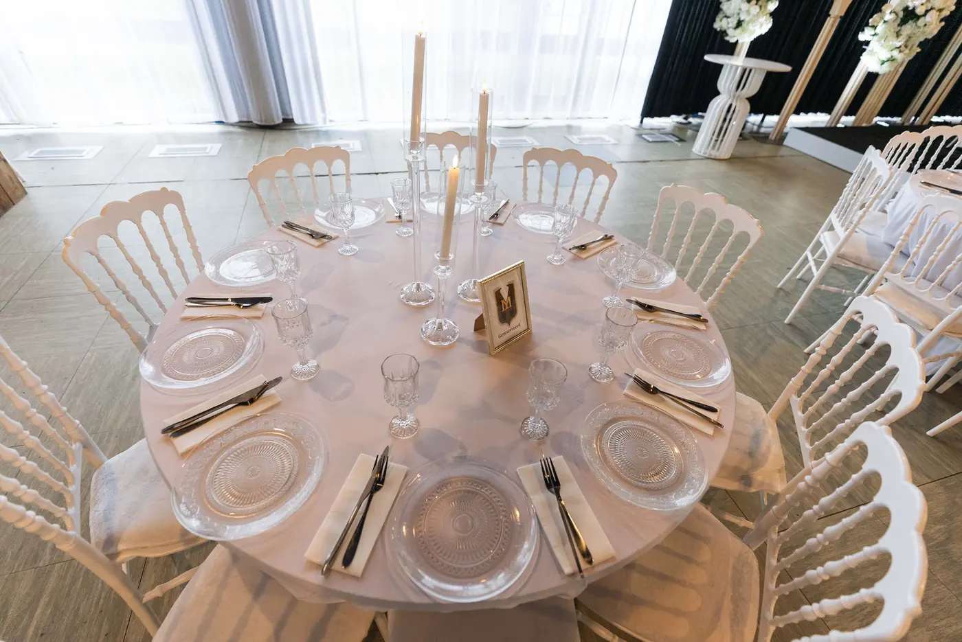 Zaal aangekleed door Royal Decor