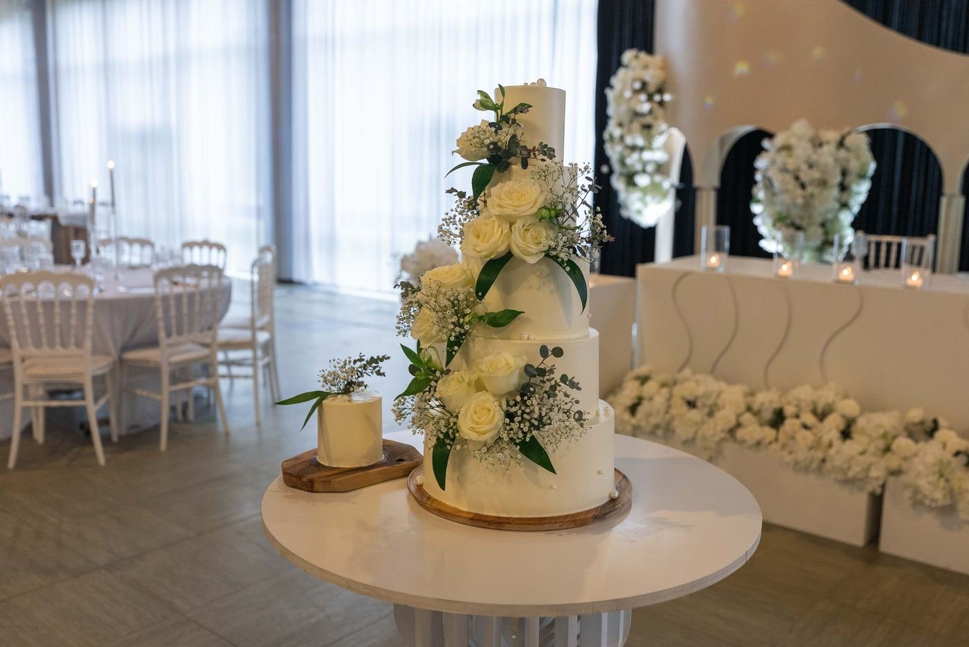 Zaal aangekleed door Royal Decor