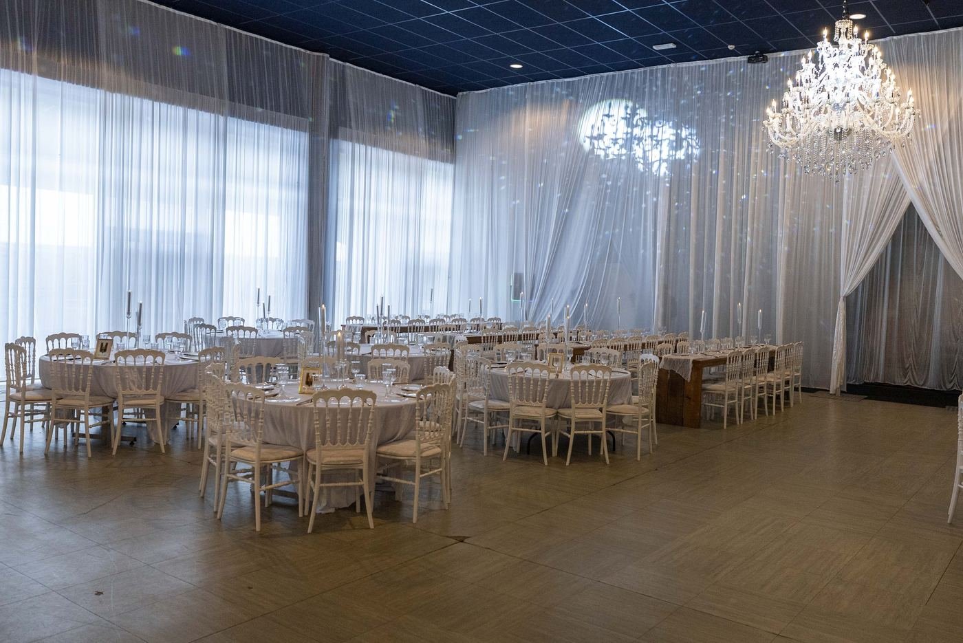 Zaal aangekleed door Royal Decor