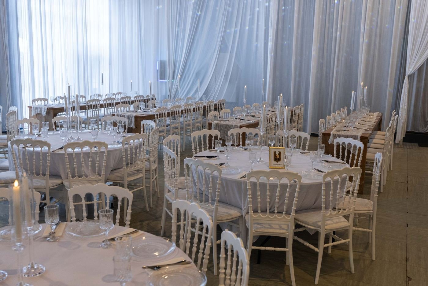 Zaal aangekleed door Royal Decor