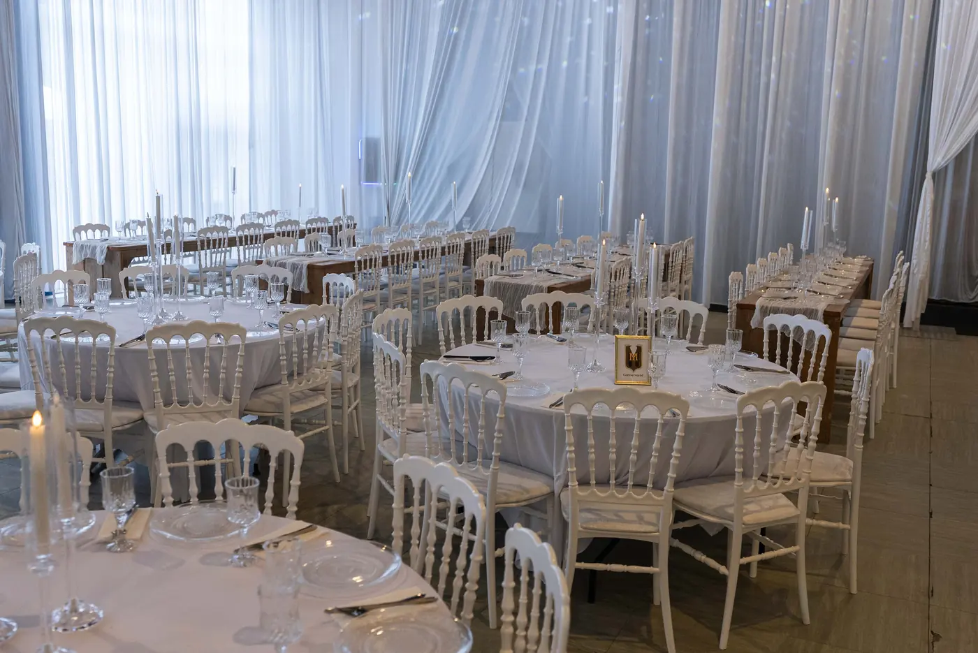 Zaal aangekleed door Royal Decor