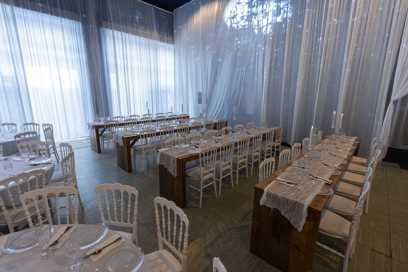 Zaal aangekleed door Royal Decor