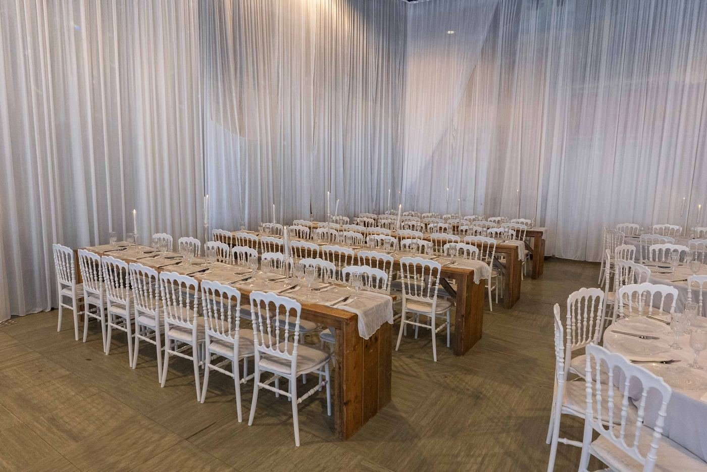 Zaal aangekleed door Royal Decor