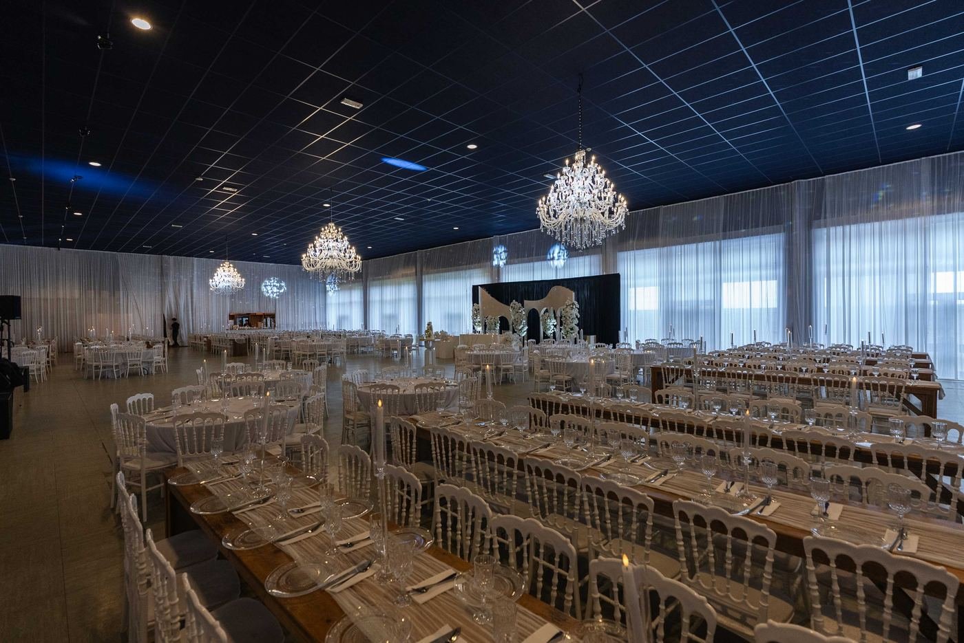 Zaal aangekleed door Royal Decor