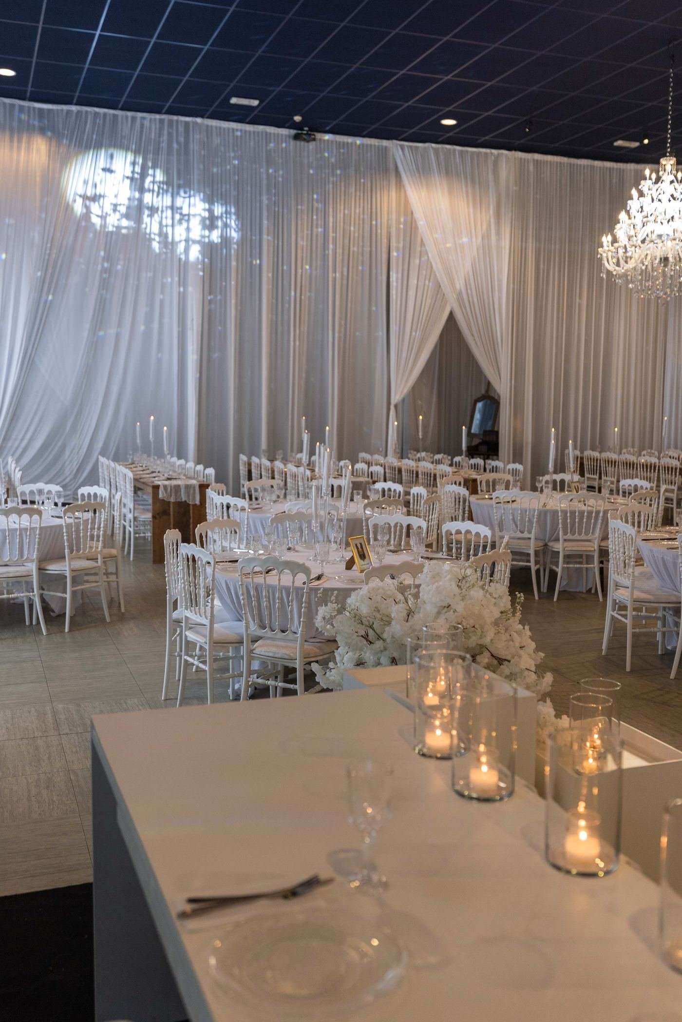 Zaal aangekleed door Royal Decor