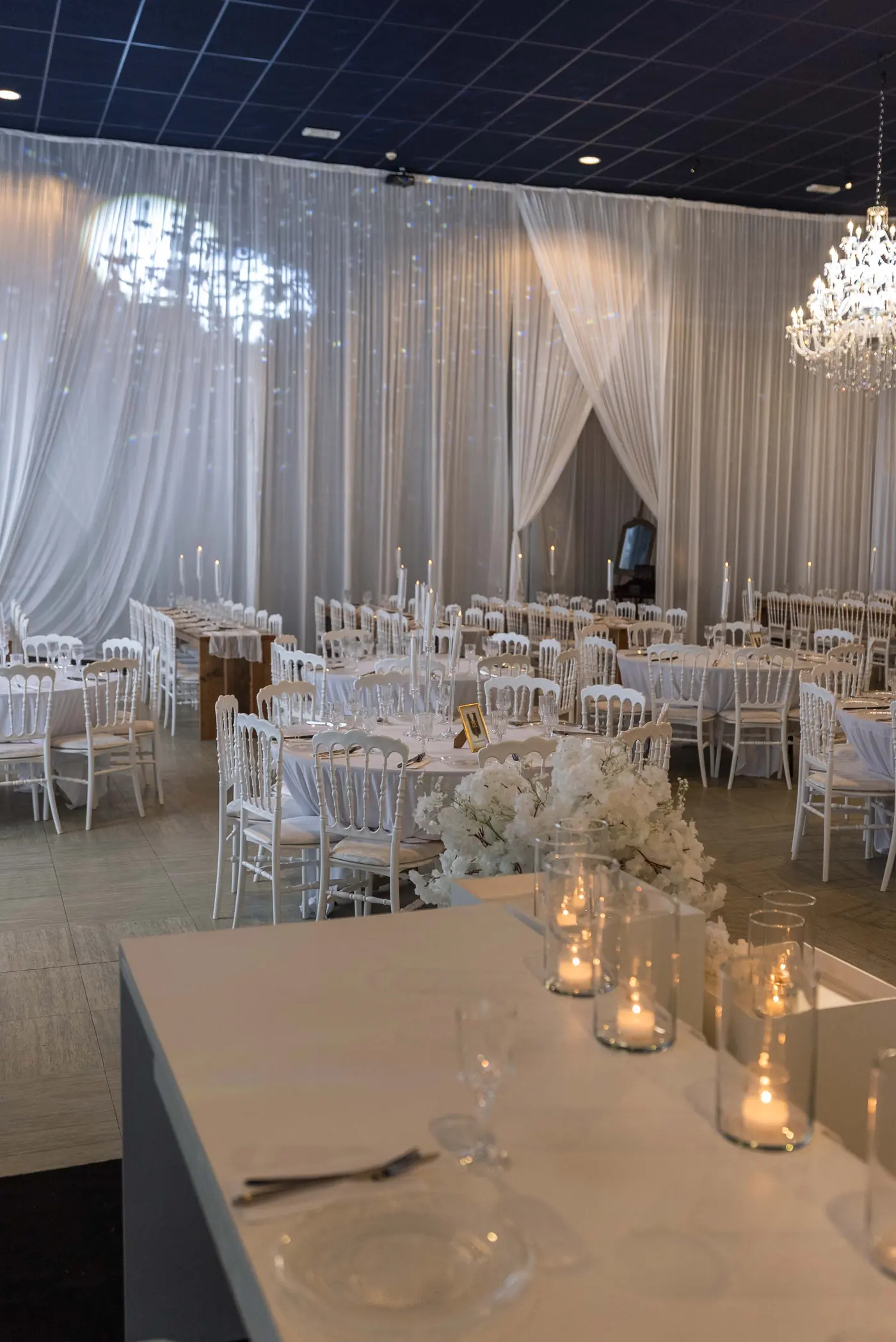 Zaal aangekleed door Royal Decor