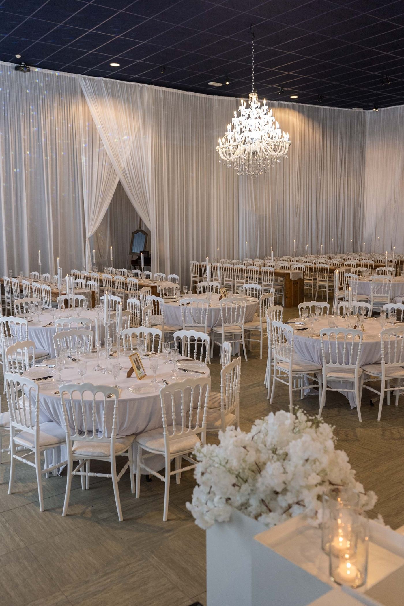 Zaal aangekleed door Royal Decor