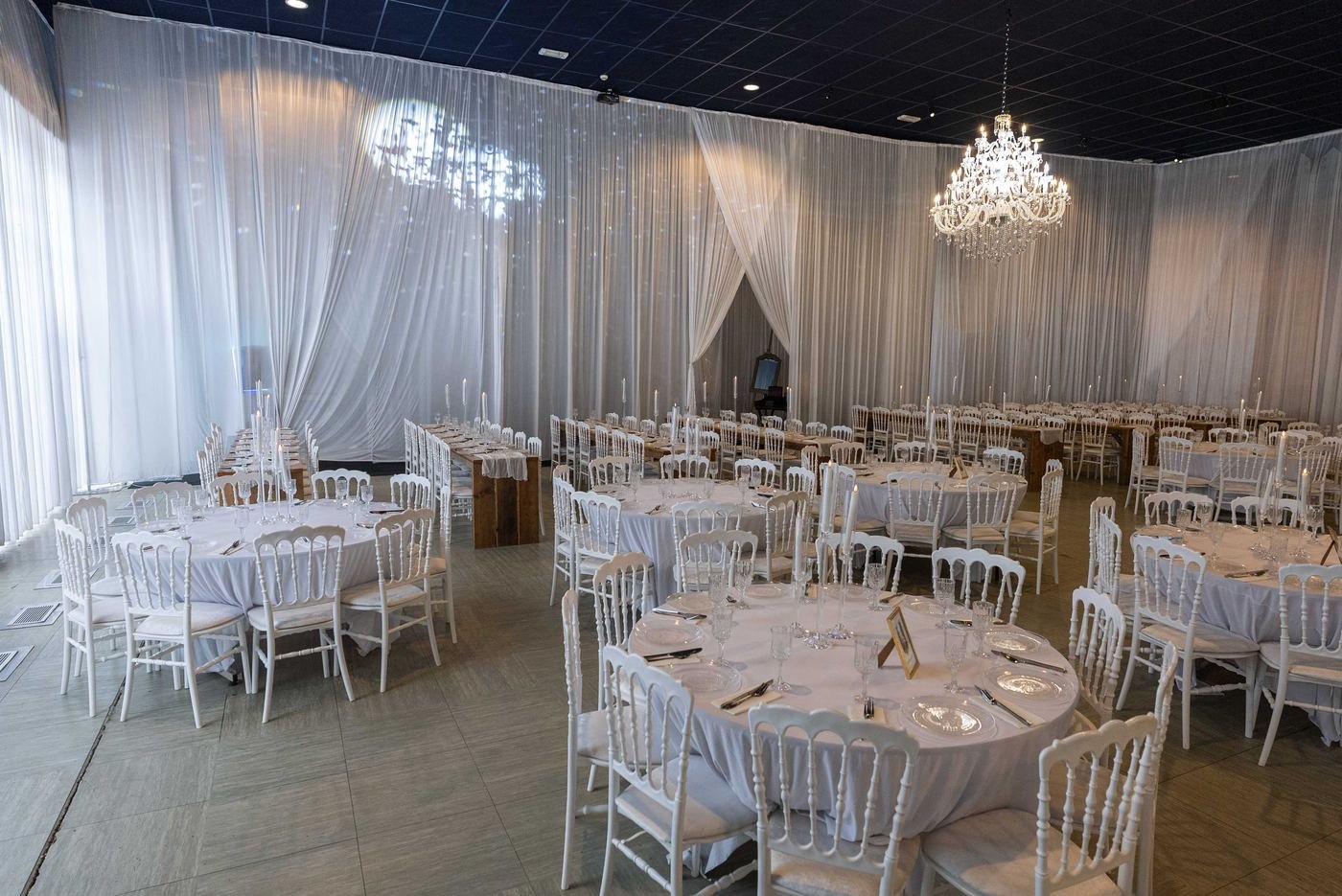 Zaal aangekleed door Royal Decor