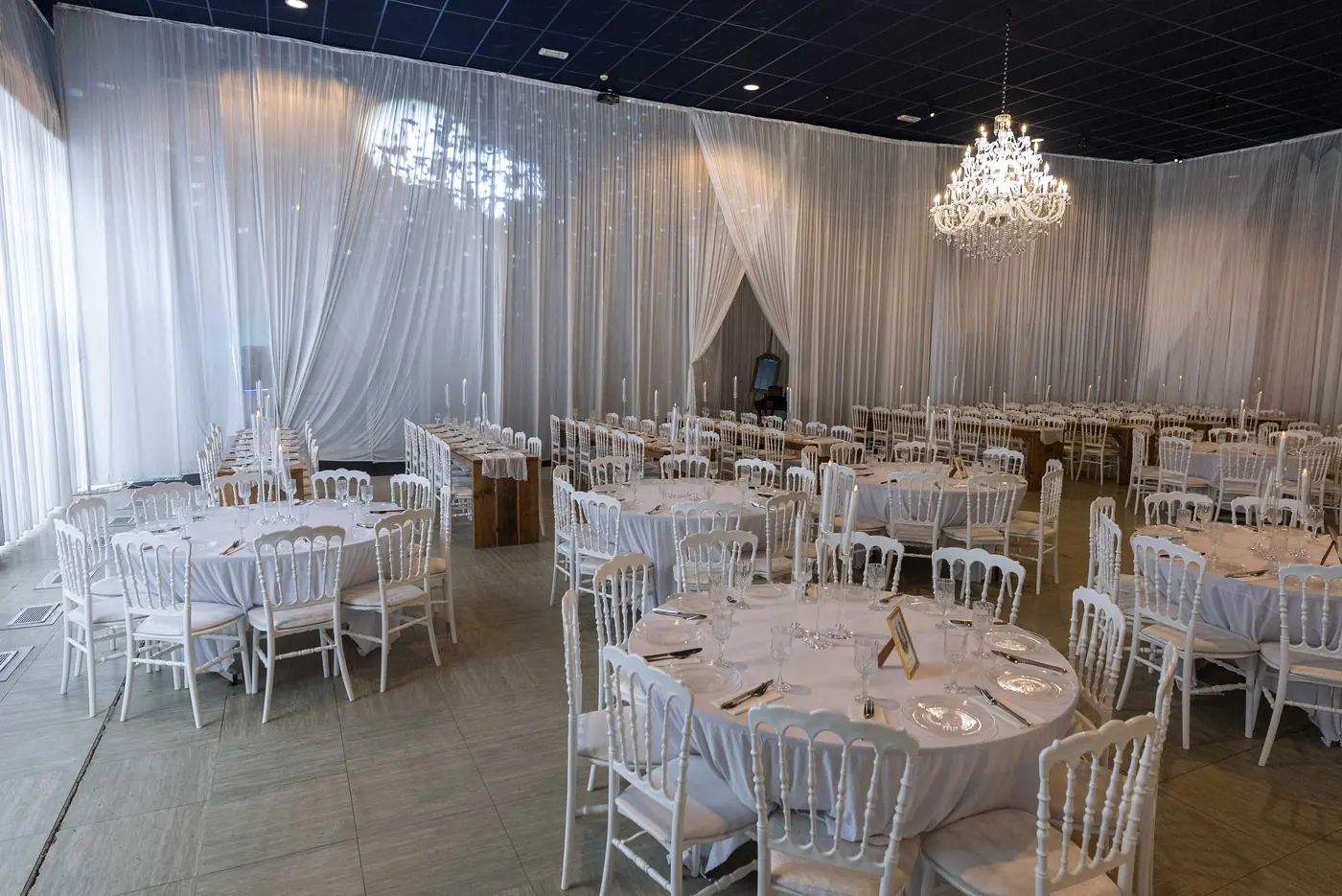 Zaal aangekleed door Royal Decor