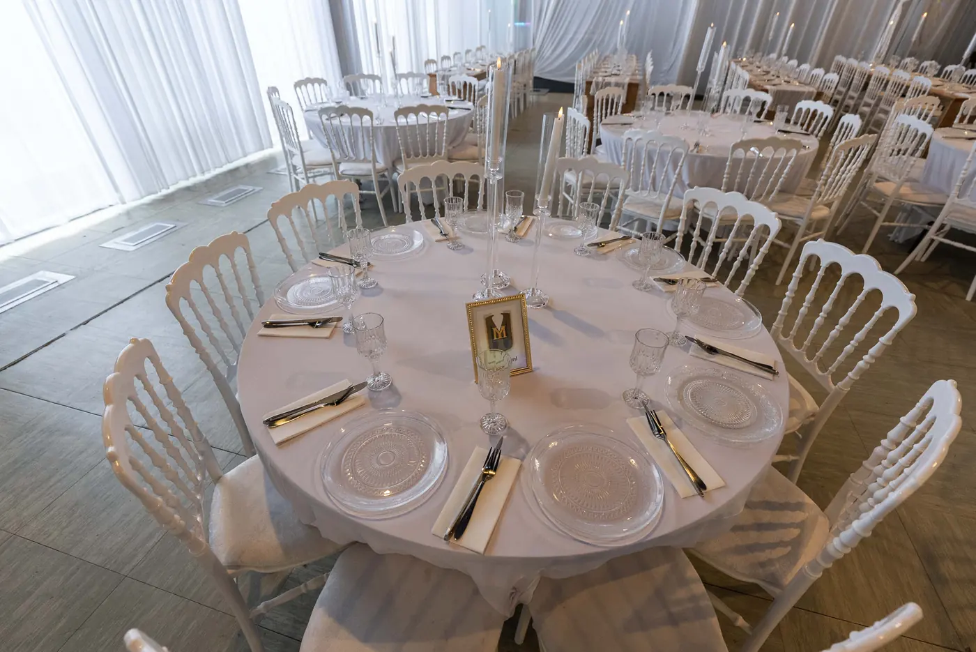 Zaal aangekleed door Royal Decor