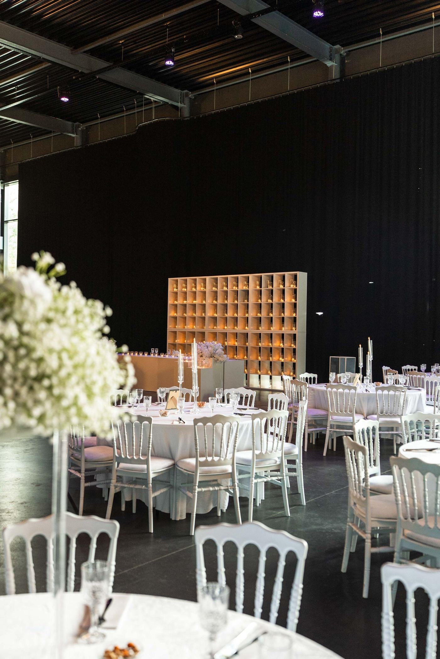 Zaal aangekleed door Royal Decor