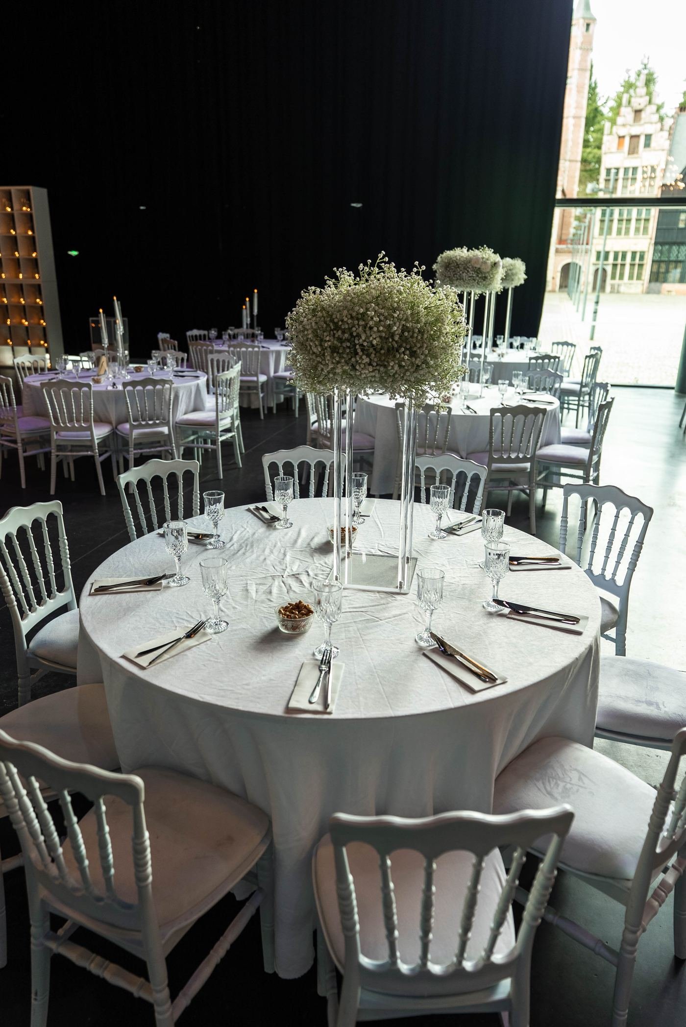 Zaal aangekleed door Royal Decor