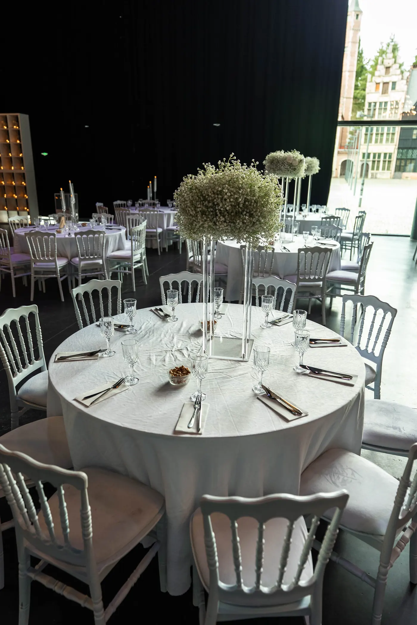 Zaal aangekleed door Royal Decor
