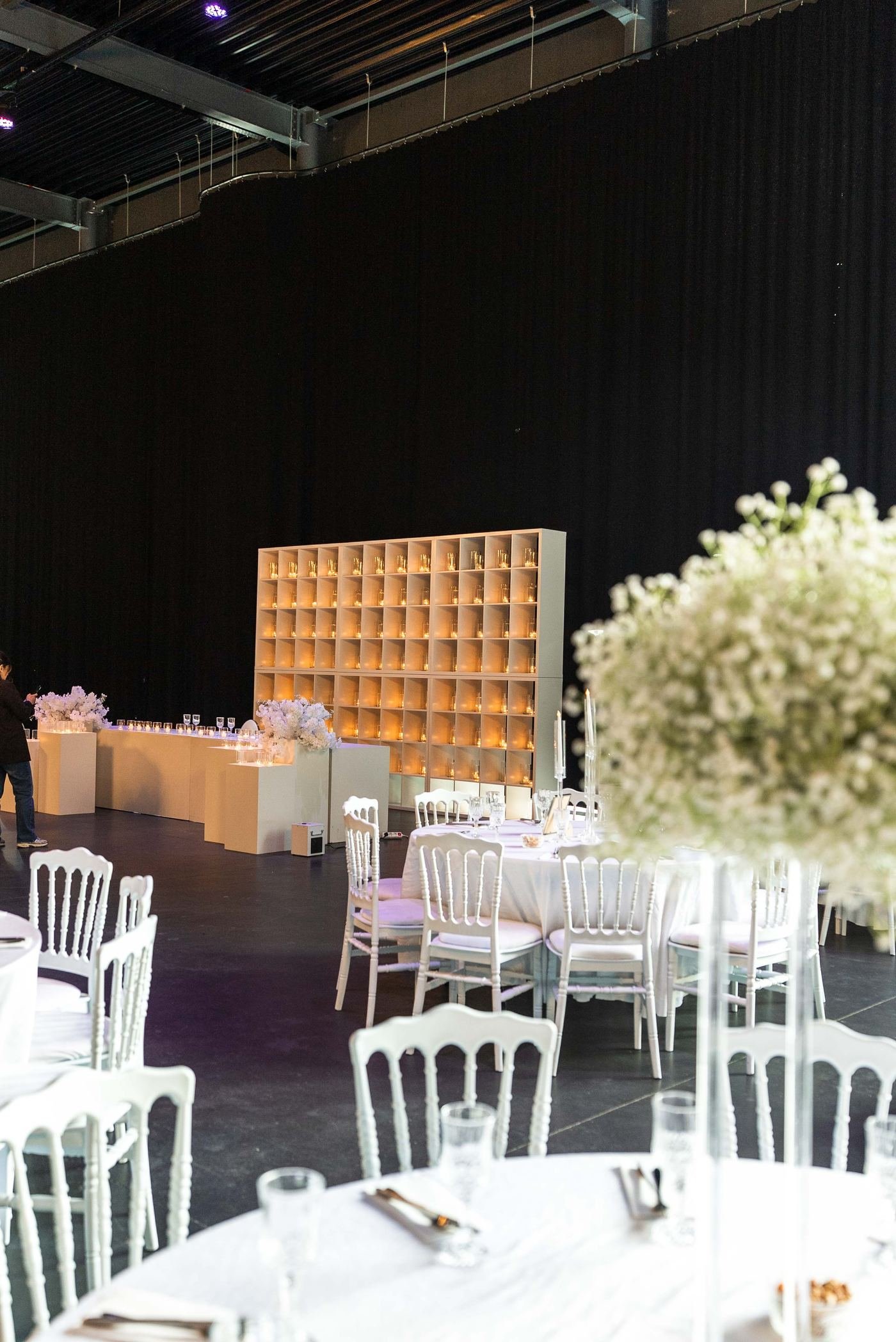 Zaal aangekleed door Royal Decor