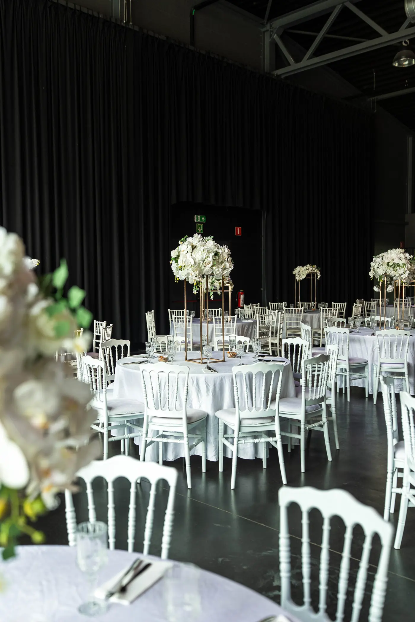 Zaal aangekleed door Royal Decor