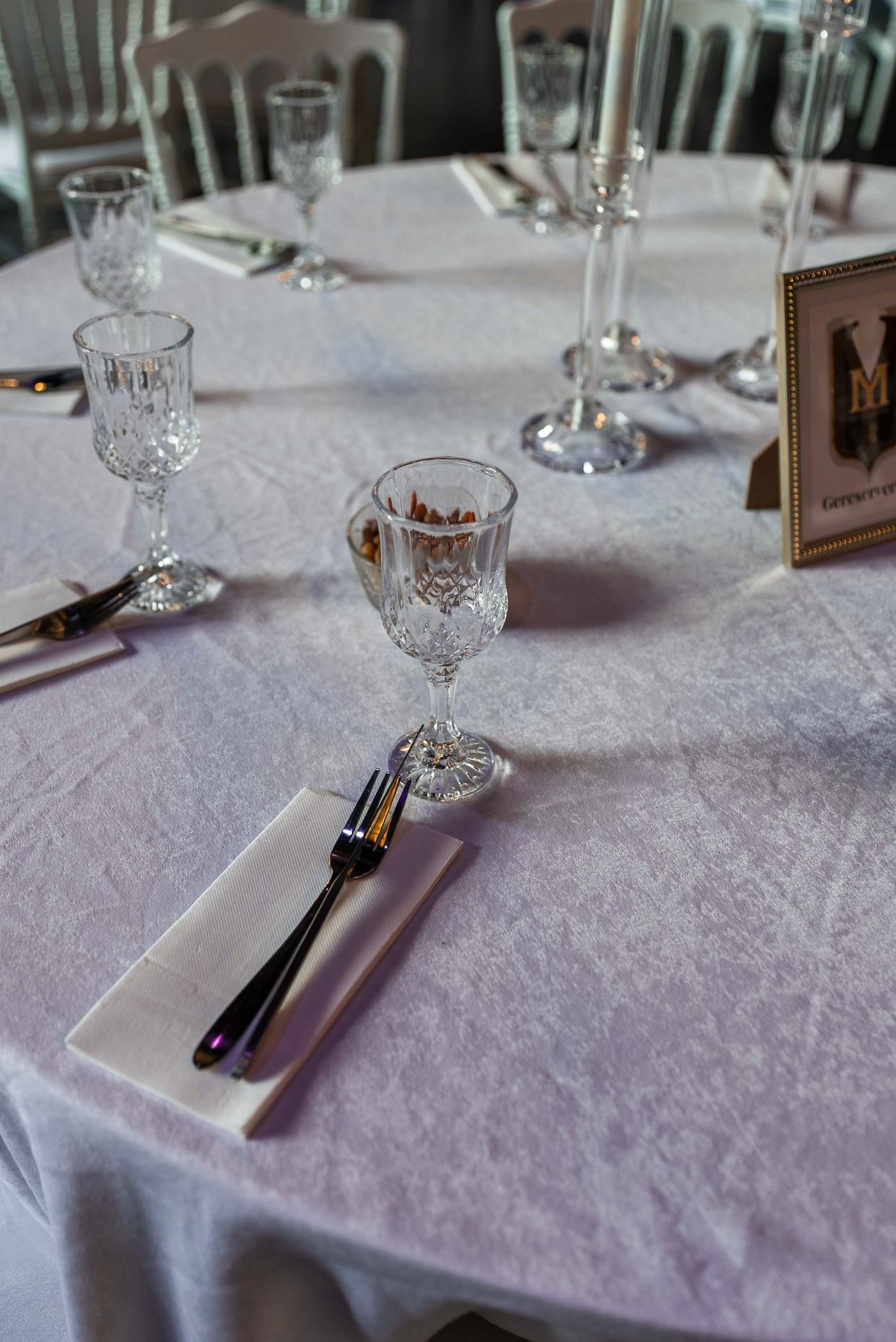 Zaal aangekleed door Royal Decor