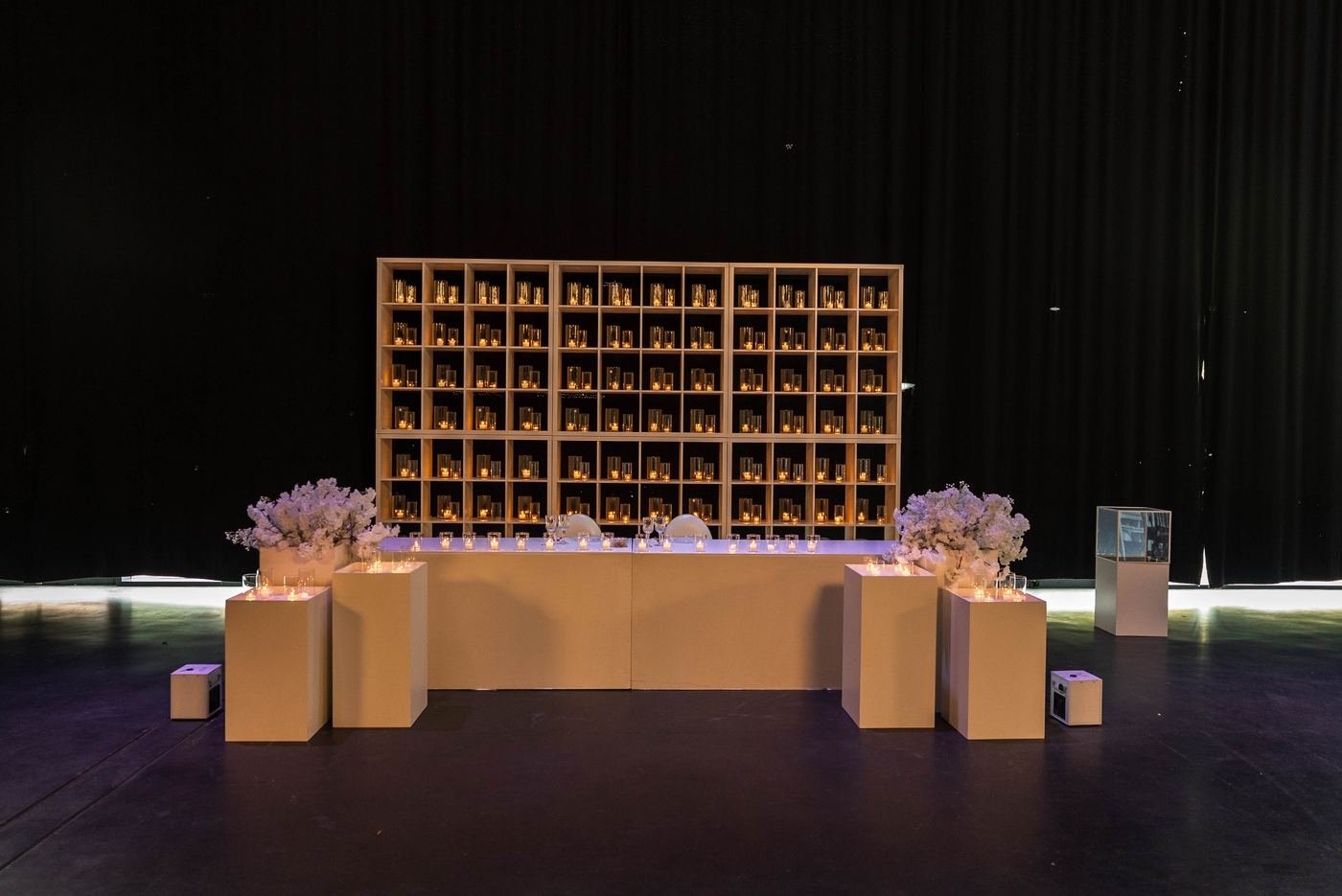 Zaal aangekleed door Royal Decor