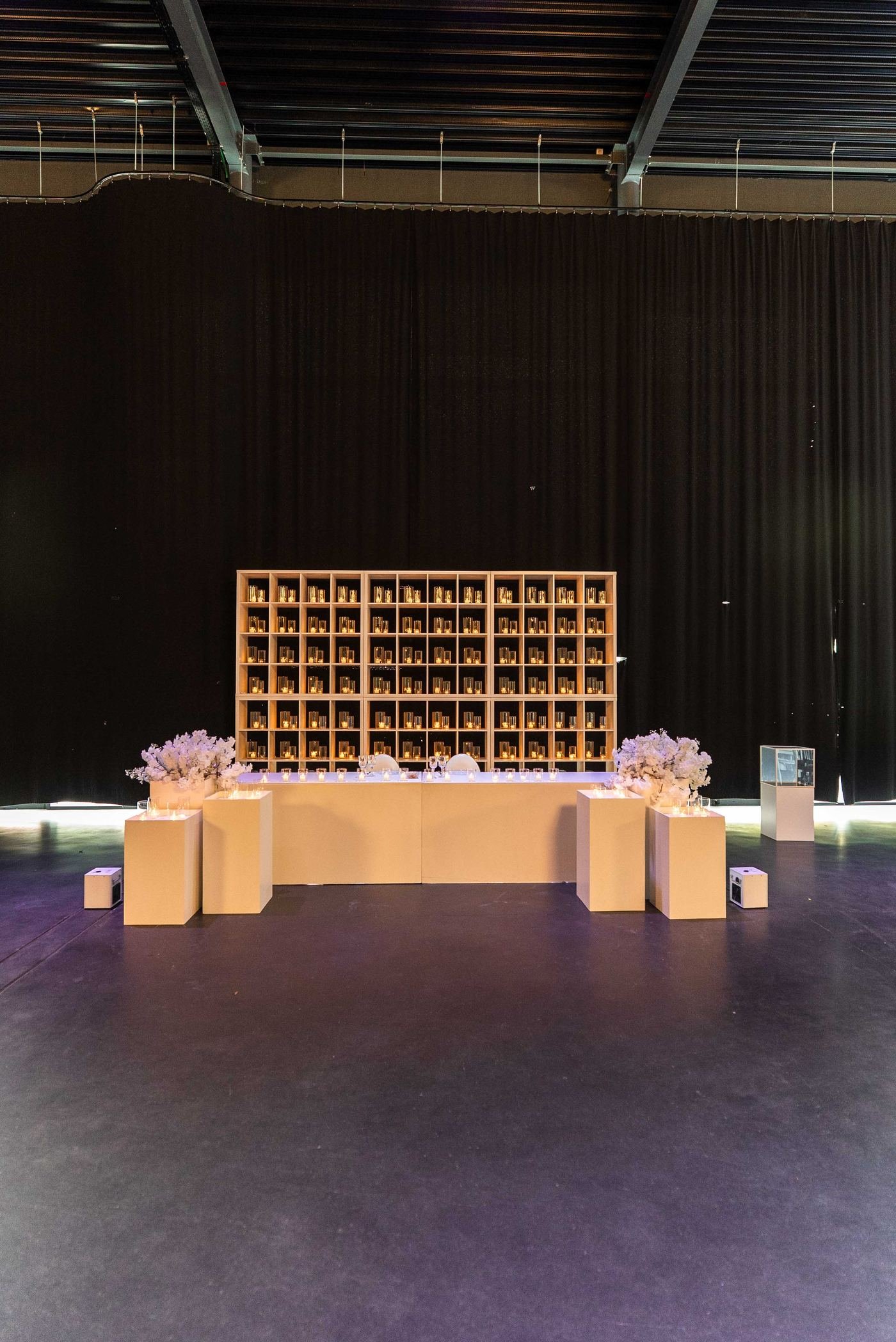 Zaal aangekleed door Royal Decor