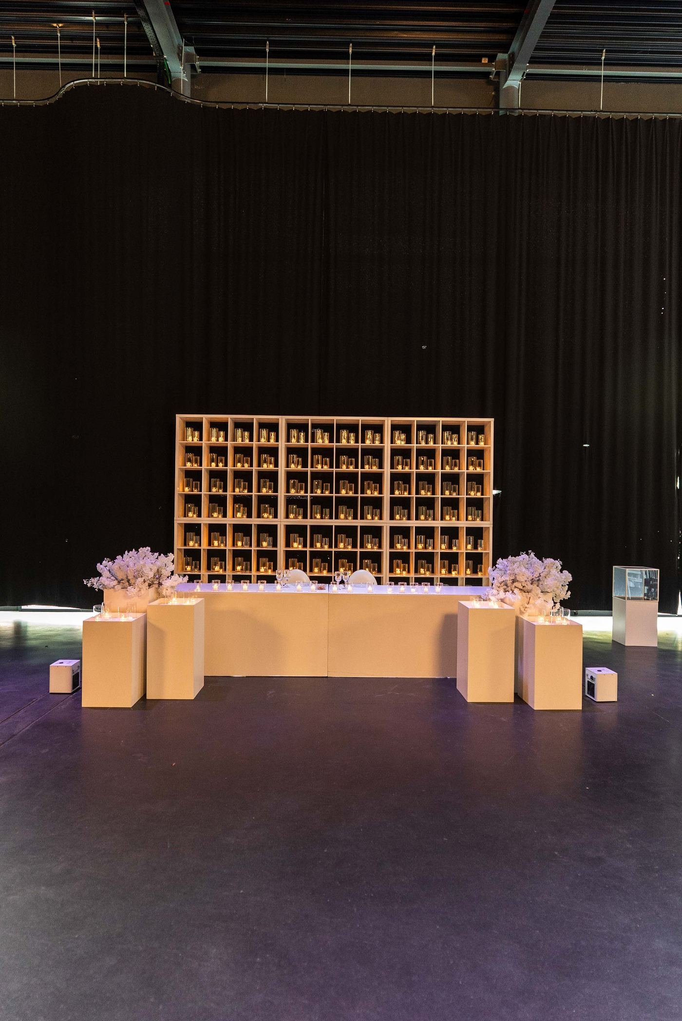 Zaal aangekleed door Royal Decor