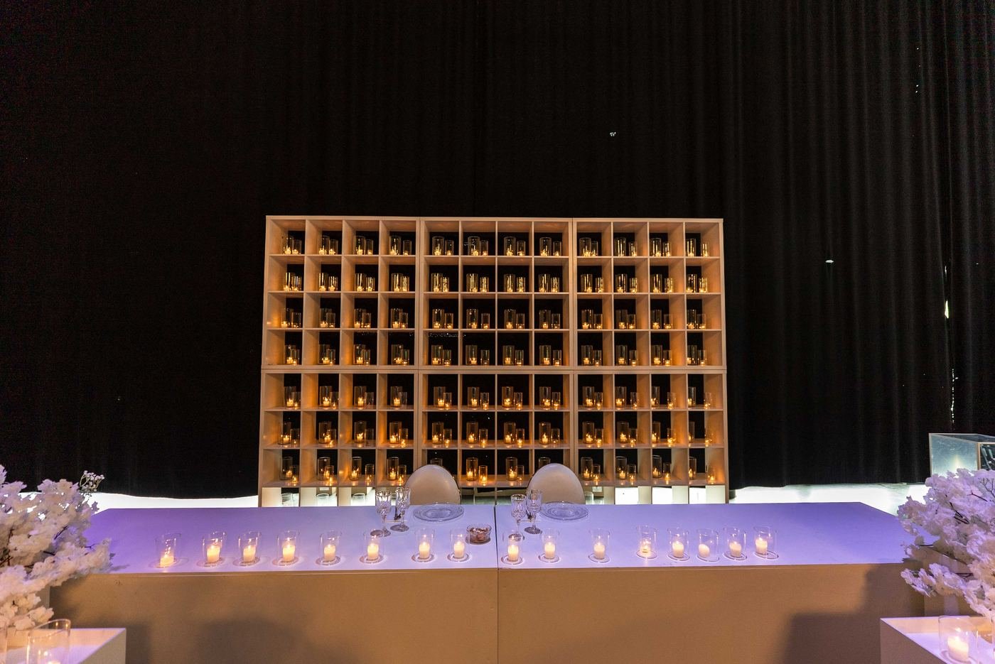 Zaal aangekleed door Royal Decor