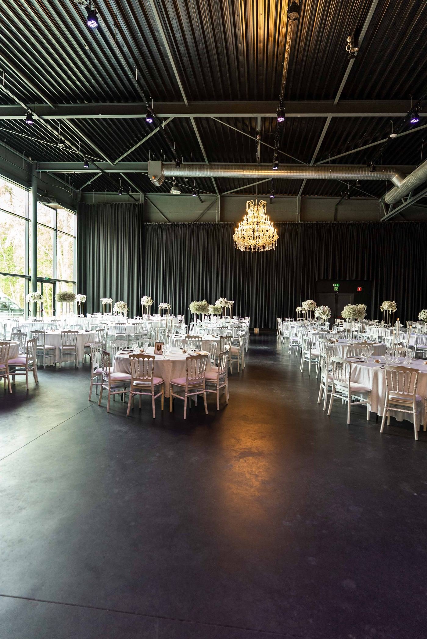 Zaal aangekleed door Royal Decor