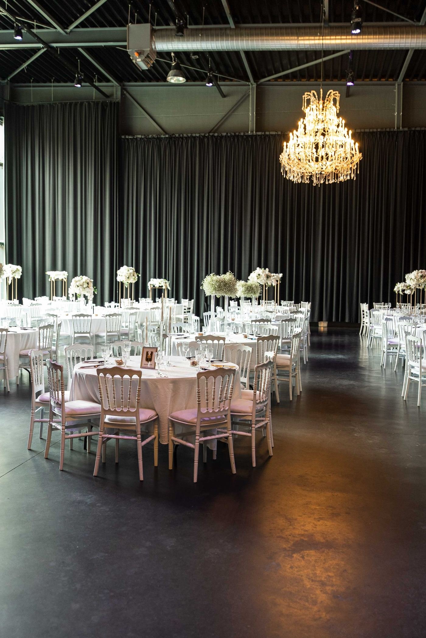 Zaal aangekleed door Royal Decor