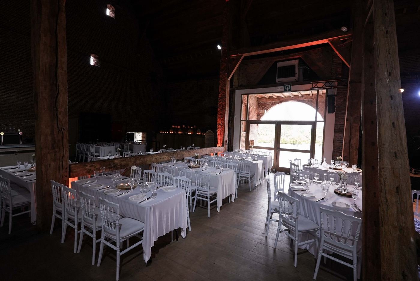 Zaal aangekleed door Royal Decor