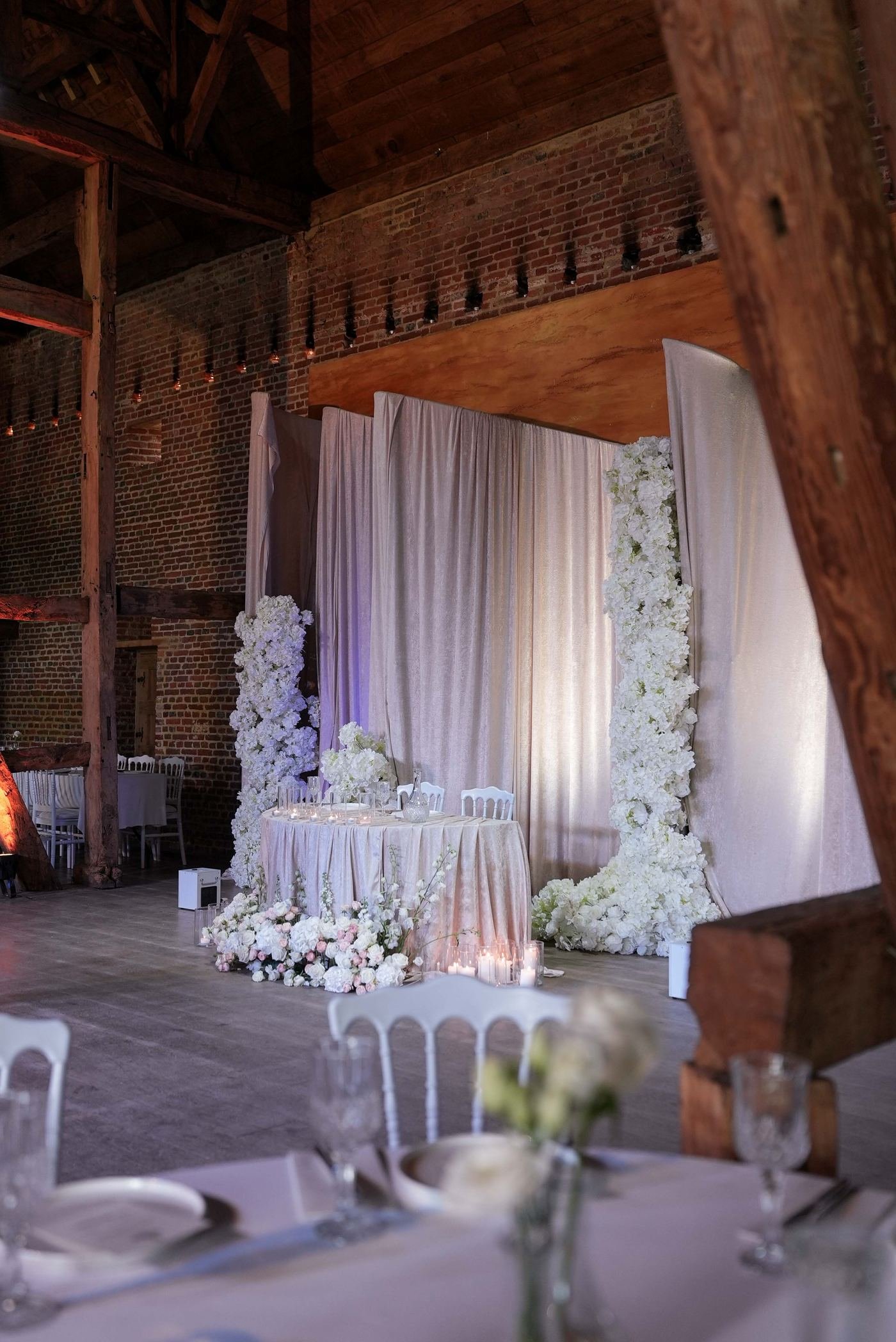 Zaal aangekleed door Royal Decor