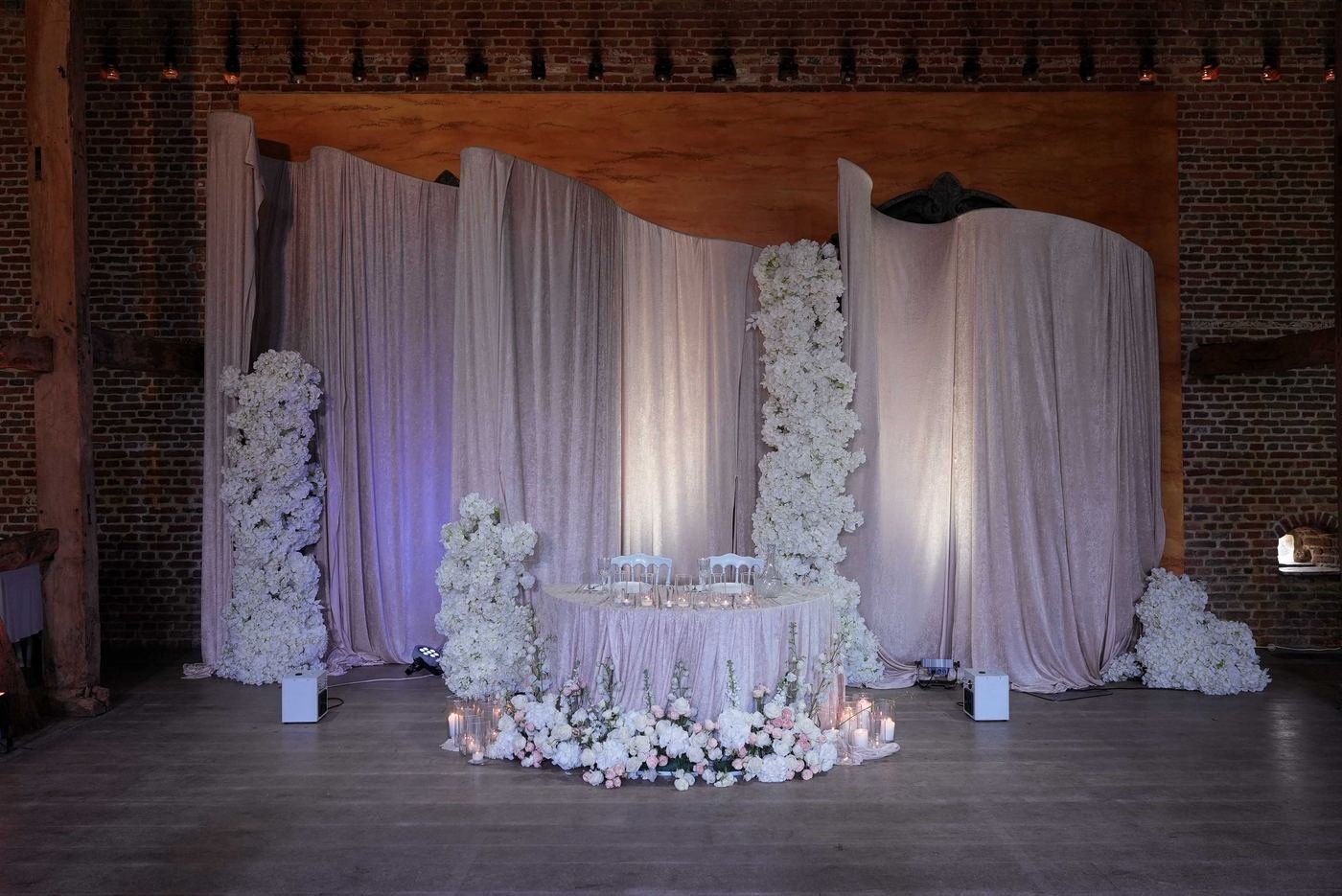 Zaal aangekleed door Royal Decor
