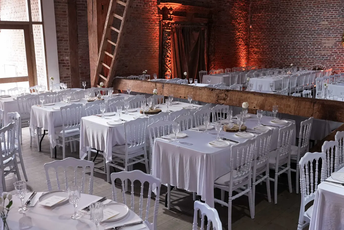 Zaal aangekleed door Royal Decor