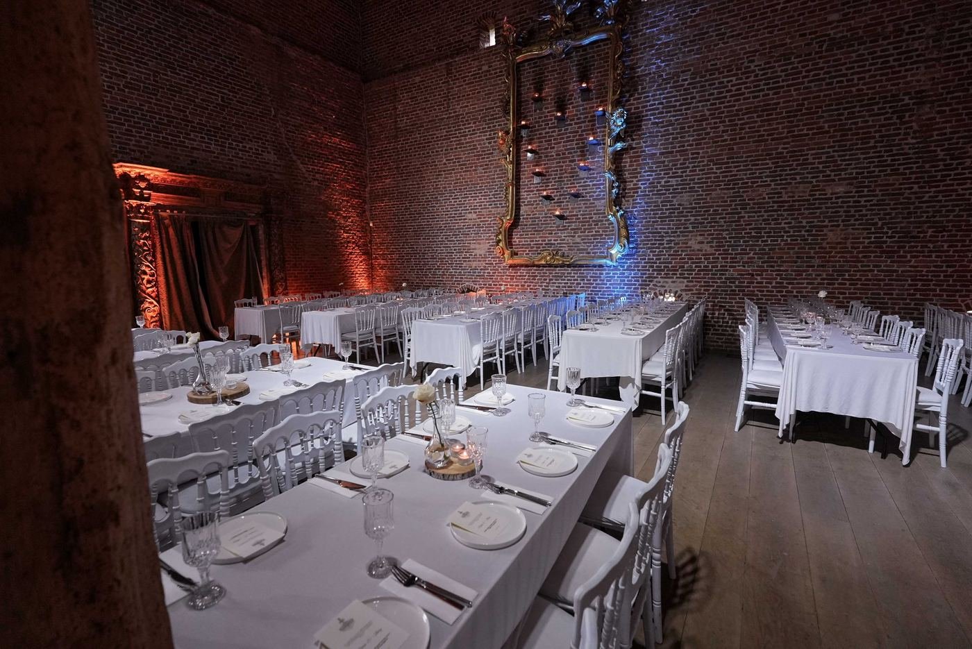 Zaal aangekleed door Royal Decor