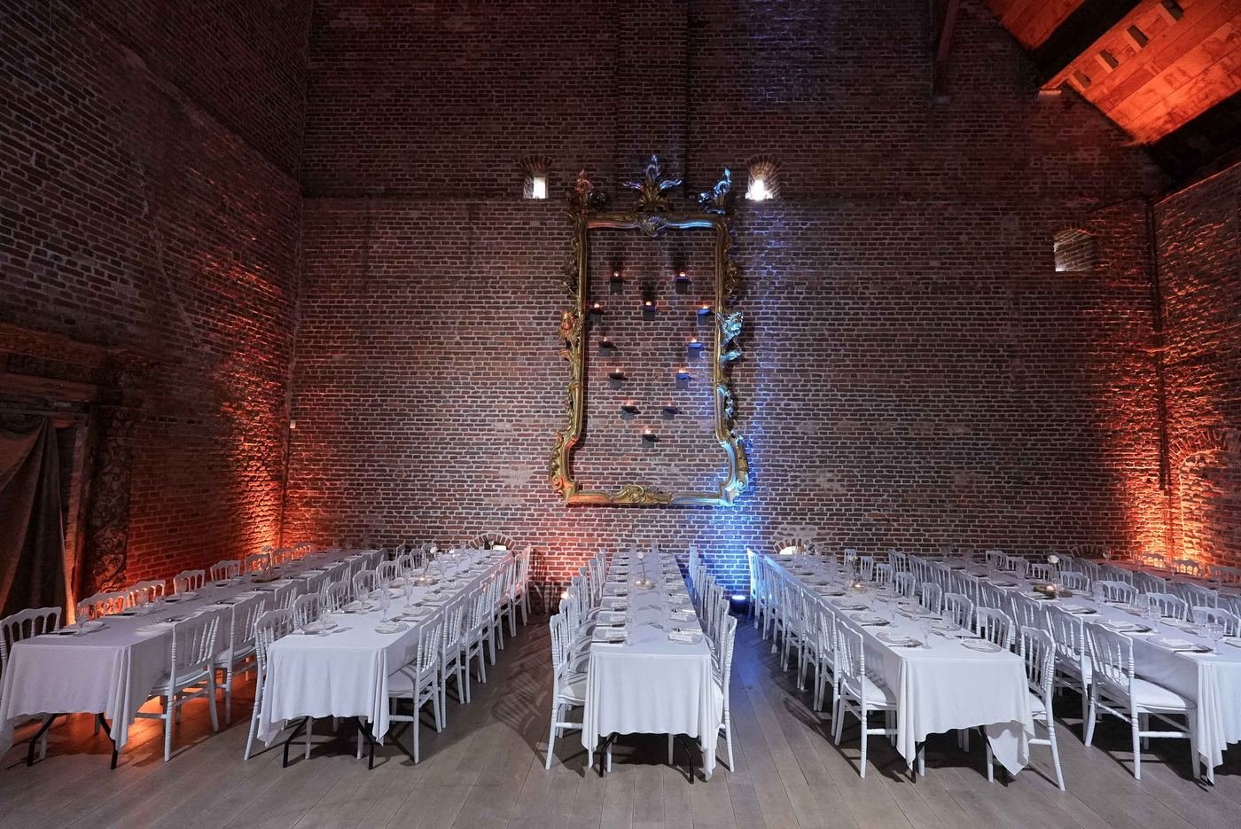 Zaal aangekleed door Royal Decor