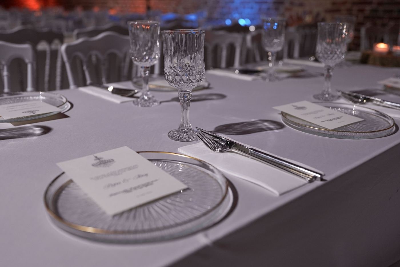 Zaal aangekleed door Royal Decor