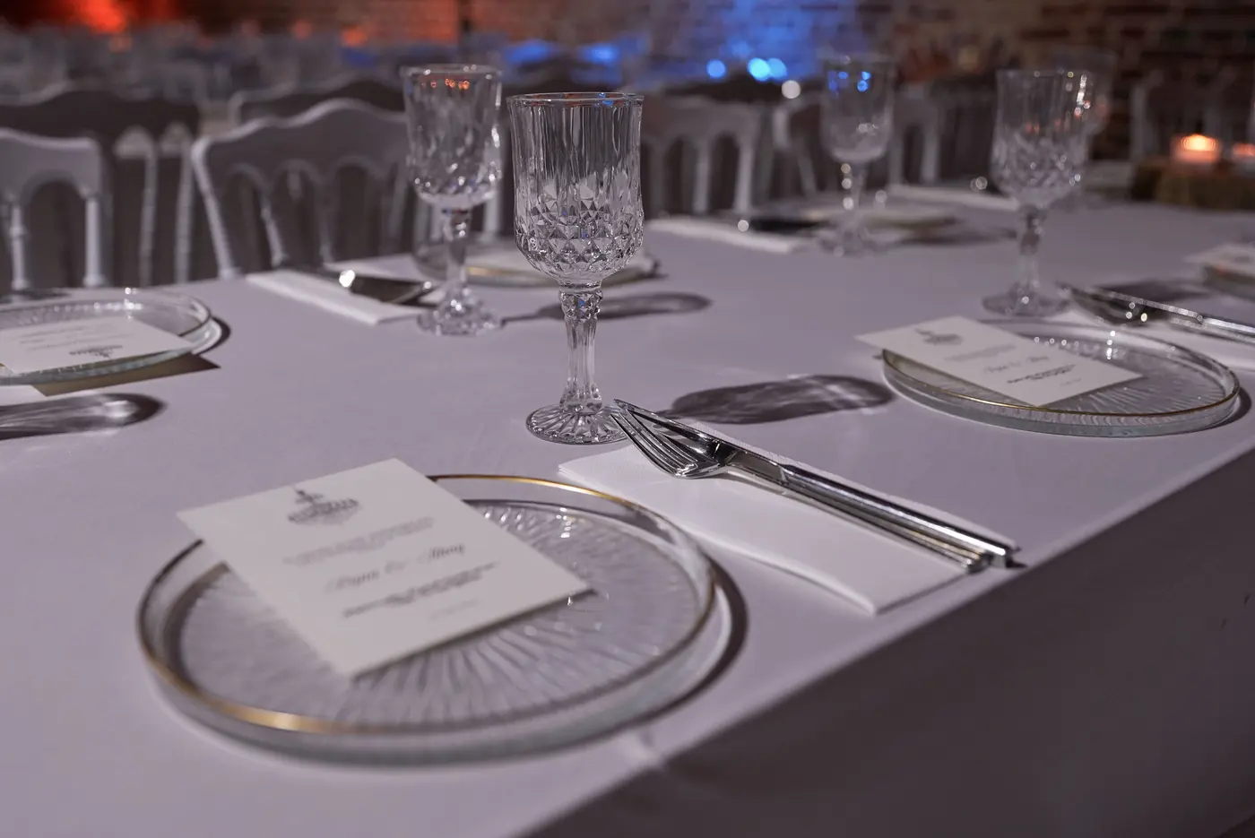Zaal aangekleed door Royal Decor